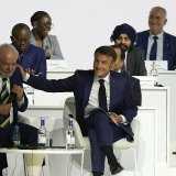 Emmanuel Macron a appelé à "commencer le travail dès maintenant" pour rendre le système financier mondial aussi "plus adapté au monde d'aujourd'hui".